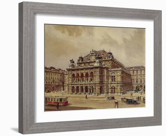 Austria, Vienna, Opera House-null-Framed Photographic Print