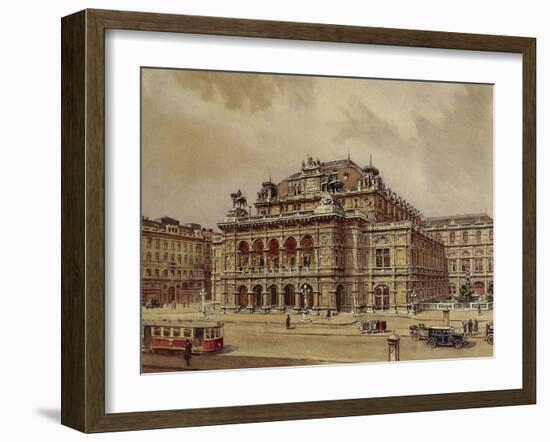 Austria, Vienna, Opera House-null-Framed Photographic Print