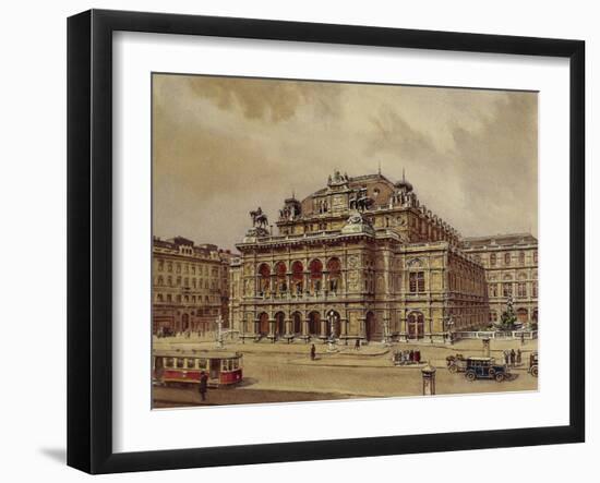 Austria, Vienna, Opera House-null-Framed Photographic Print