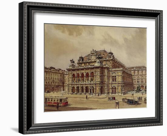 Austria, Vienna, Opera House-null-Framed Photographic Print