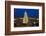 Austria, Vienna, Palace Schšnbrunn, Christmas Market, Christmas-Tree, Evening-Mood, Panorama-Rainer Mirau-Framed Photographic Print