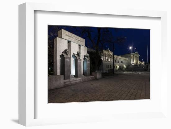 Austria, Vienna, Parliament, Monument of the Republic-Gerhard Wild-Framed Photographic Print