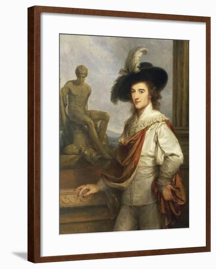 Austria, Vienna Portrait of Austrian Collector, Joseph Johann Graf Fries-null-Framed Giclee Print