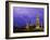 Austria, Vienna, Rathaus, Night-null-Framed Photographic Print