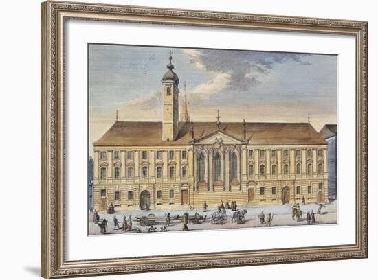 Austria, Vienna, Teutonic Order House and Church of St Elizabeth-null-Framed Giclee Print