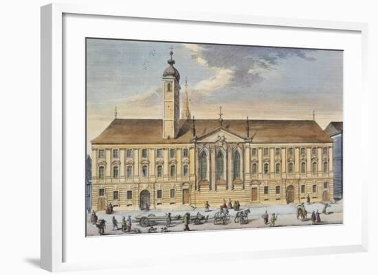 Austria, Vienna, Teutonic Order House and Church of St Elizabeth-null-Framed Giclee Print