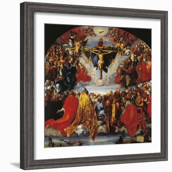 Austria, Vienna, the Trinity-null-Framed Giclee Print