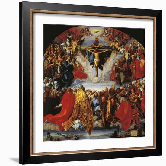 Austria, Vienna, the Trinity-null-Framed Giclee Print