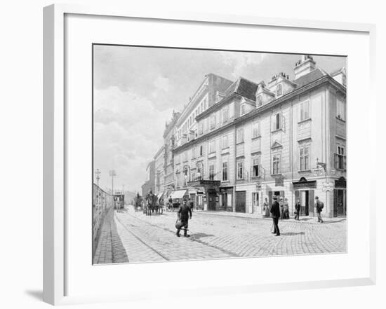 Austria, Vienna, Theatre on Wien River-null-Framed Giclee Print