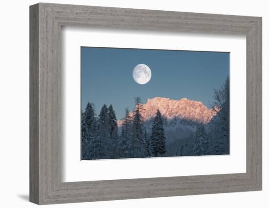 Austria, Zugspitze (M)-Ludwig Mallaun-Framed Photographic Print