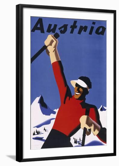 Austria-The Vintage Collection-Framed Giclee Print