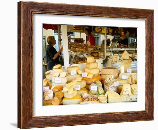 Austrian Alps are Also Famous for Cheese, Salzburg, Austria-Richard Nebesky-Framed Photographic Print