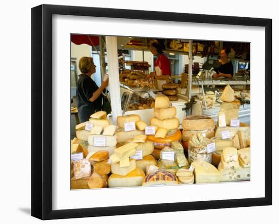 Austrian Alps are Also Famous for Cheese, Salzburg, Austria-Richard Nebesky-Framed Photographic Print