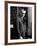 Austrian Born Mathematician Kurt Godel in Serious Portrait at Institute of Advanced Study-Alfred Eisenstaedt-Framed Premium Photographic Print