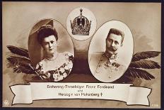 Archduke Franz Ferdinand of Austria, Heir to the Austrian Throne and His Wife, Duchess of…-Austrian School-Giclee Print
