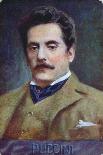Postcard Portrait of Giacomo Puccini, c.1910-15-Austrian School-Giclee Print