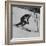 Austrian Skier Toni Sailer Competing During the Winter Olympics-null-Framed Premium Photographic Print