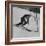 Austrian Skier Toni Sailer Competing During the Winter Olympics-null-Framed Premium Photographic Print