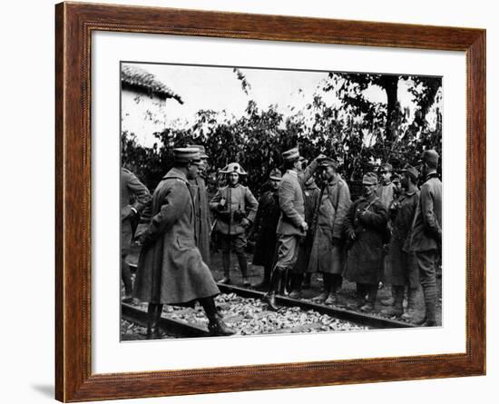 Austrian War Prisoners-null-Framed Photographic Print