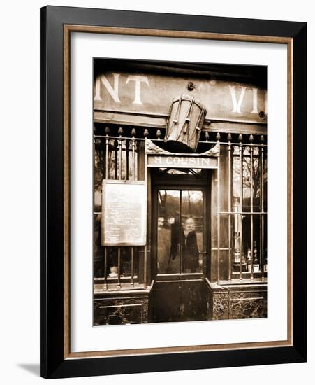 AuTambour-Eugène Atget-Framed Photographic Print