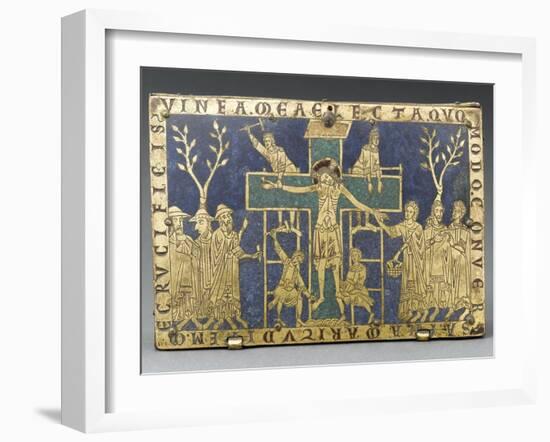 Autel portatif; Mise en croix-null-Framed Giclee Print