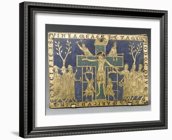 Autel portatif; Mise en croix-null-Framed Giclee Print