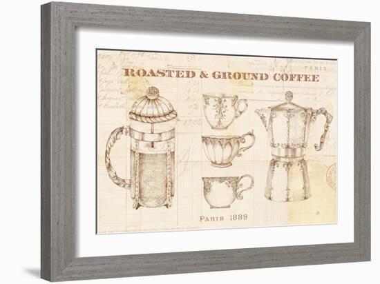 Authentic Coffee I-Daphne Brissonnet-Framed Art Print