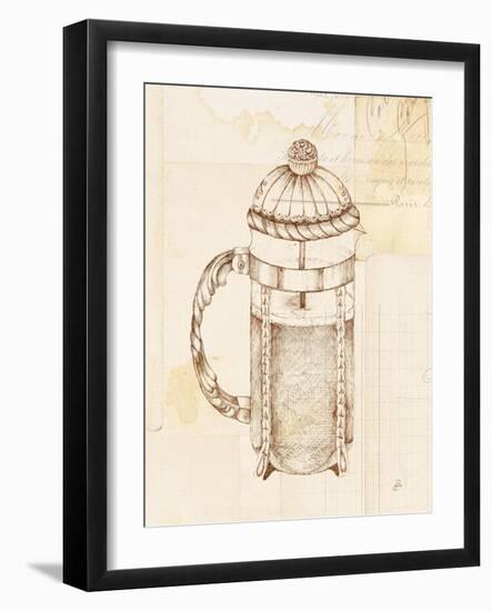 Authentic Coffee II-Daphne Brissonnet-Framed Art Print