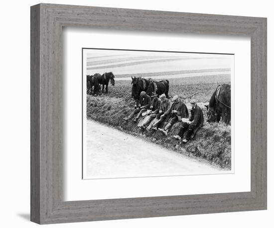 Authentic Ploughman's!-null-Framed Photographic Print