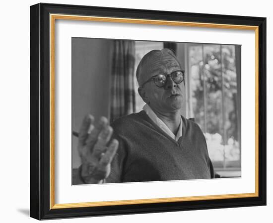 Author Alan Paton at Home-null-Framed Photographic Print