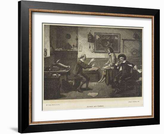 Author and Critic-Henry Stacey Marks-Framed Giclee Print