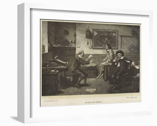 Author and Critic-Henry Stacey Marks-Framed Giclee Print