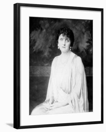 Author and Etiquette Expert Emily Post-null-Framed Photographic Print