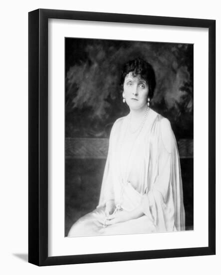 Author and Etiquette Expert Emily Post-null-Framed Photographic Print