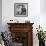 Author Gertrude Stein Sitting with Alice B. Toklas at a Villa-Carl Mydans-Framed Premium Photographic Print displayed on a wall