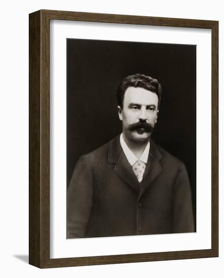 Author Guy De Maupassant-Nadar-Framed Photographic Print