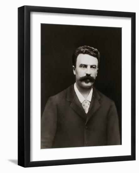 Author Guy De Maupassant-Nadar-Framed Photographic Print