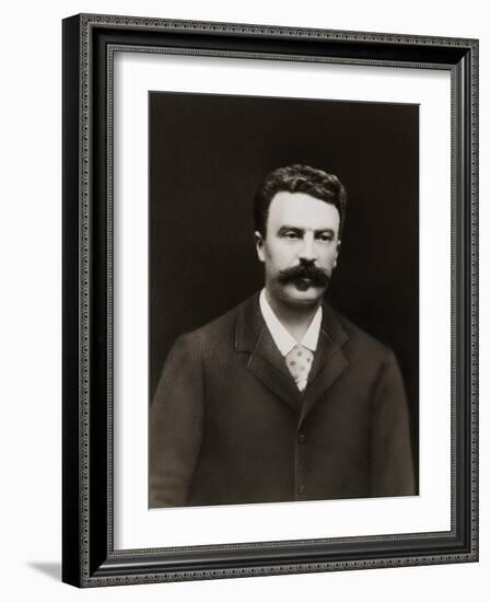 Author Guy De Maupassant-Nadar-Framed Photographic Print