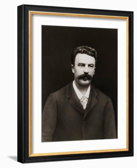 Author Guy De Maupassant-Nadar-Framed Photographic Print