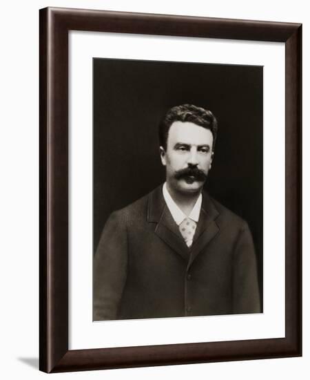 Author Guy De Maupassant-Nadar-Framed Photographic Print