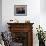 Author Harold Bloom at Home in His Apartment-Ted Thai-Framed Premium Photographic Print displayed on a wall