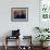 Author Harold Bloom at Home in His Apartment-Ted Thai-Framed Premium Photographic Print displayed on a wall