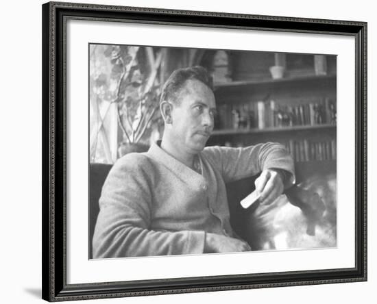 Author John Steinbeck-Peter Stackpole-Framed Premium Photographic Print