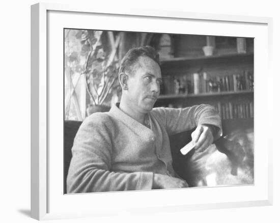 Author John Steinbeck-Peter Stackpole-Framed Premium Photographic Print