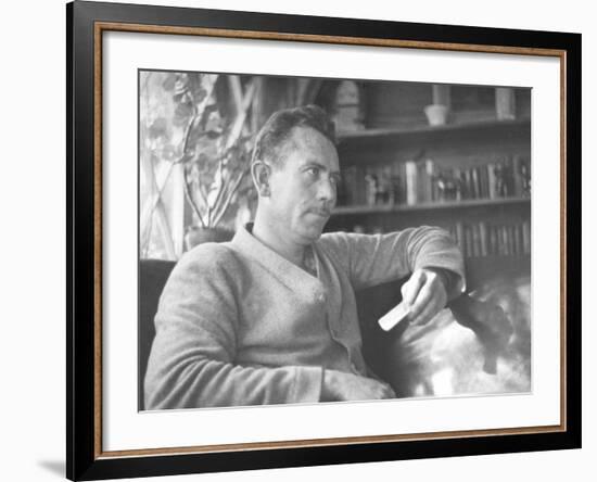 Author John Steinbeck-Peter Stackpole-Framed Premium Photographic Print