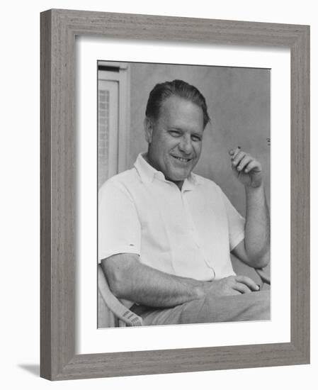 Author Lawrence Durrell-Loomis Dean-Framed Photographic Print