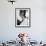 Author Roald Dahl and Daughter at Home-null-Framed Premium Photographic Print displayed on a wall