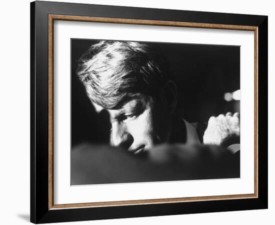 Author Teddy White Consoling Sen. Robert Kennedy after Losing the Oregon Primary-Bill Eppridge-Framed Photographic Print