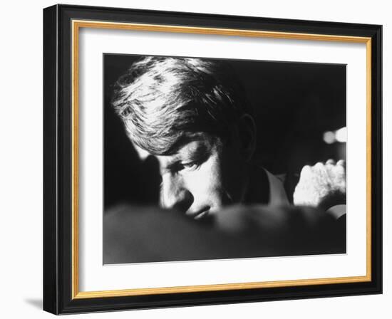 Author Teddy White Consoling Sen. Robert Kennedy after Losing the Oregon Primary-Bill Eppridge-Framed Photographic Print