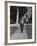 Author Vladimir Nabokov Walking Down Sidewalk-Carl Mydans-Framed Premium Photographic Print